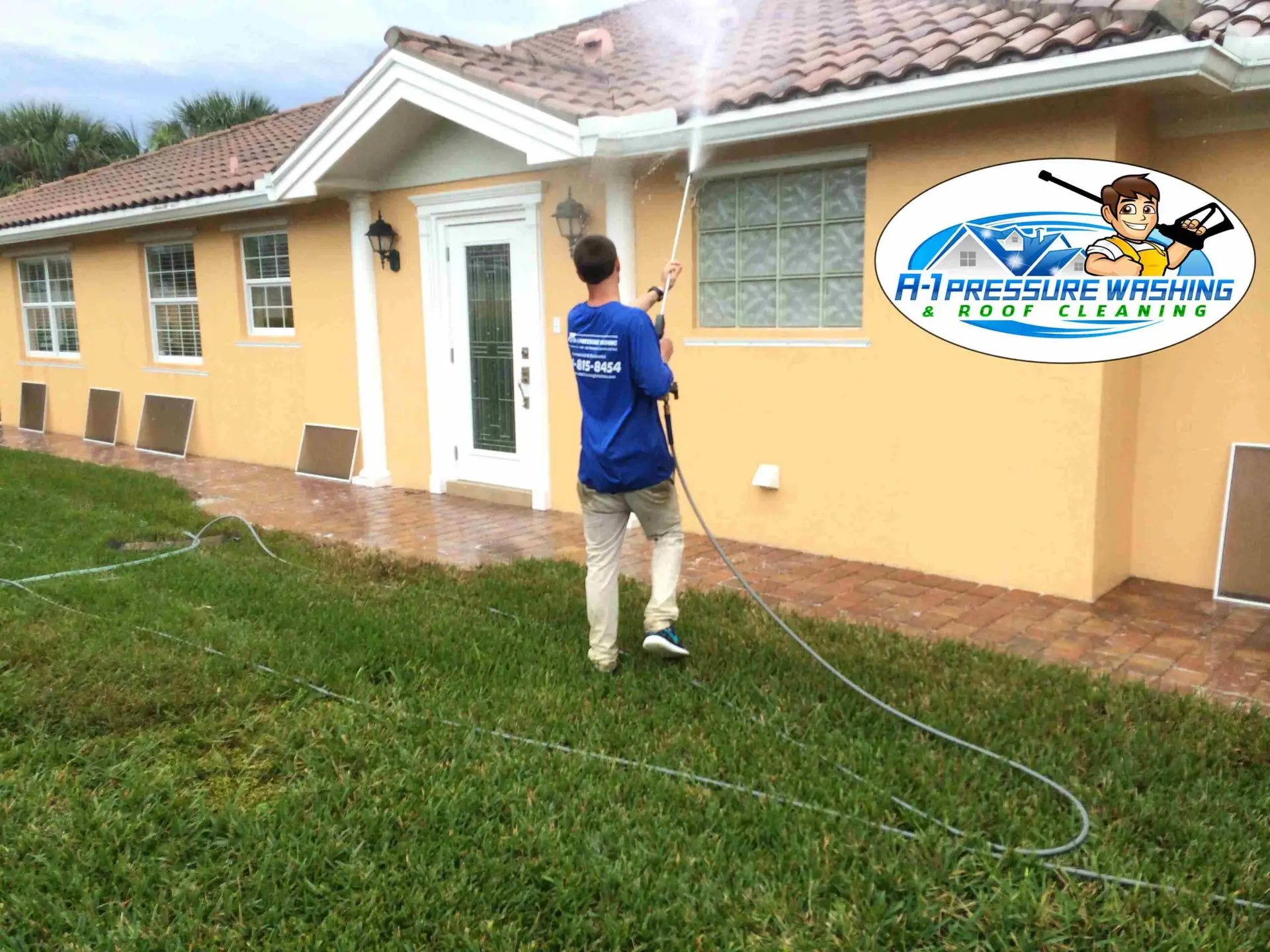 Soft Washing & House Washing | A-1 Pressure Washing & Roof Cleaning