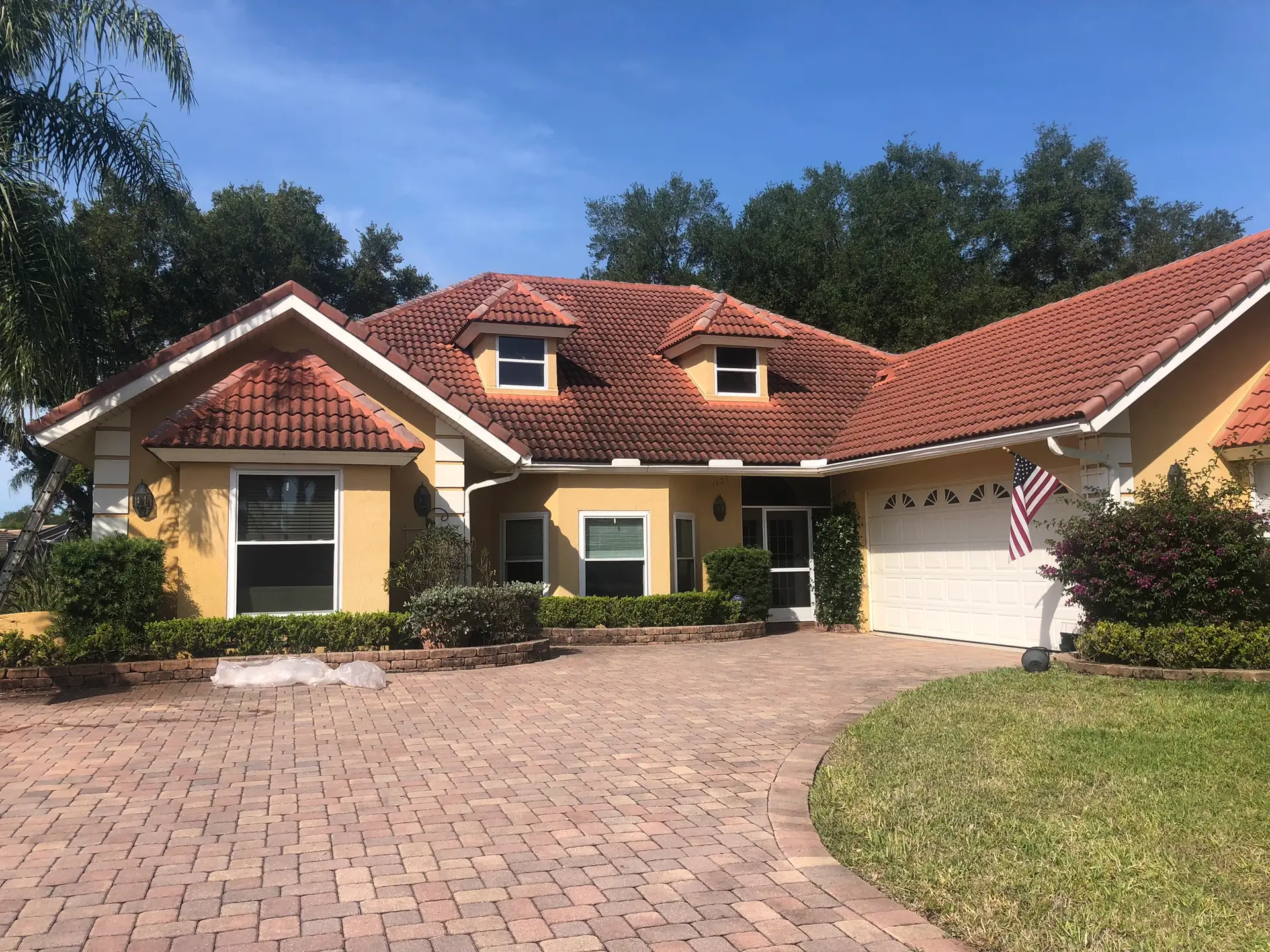 Soft Wash Tile Roof Cleaning in Venice FL by A-1 Pressure Washing & Roof Cleaning from North Port FL