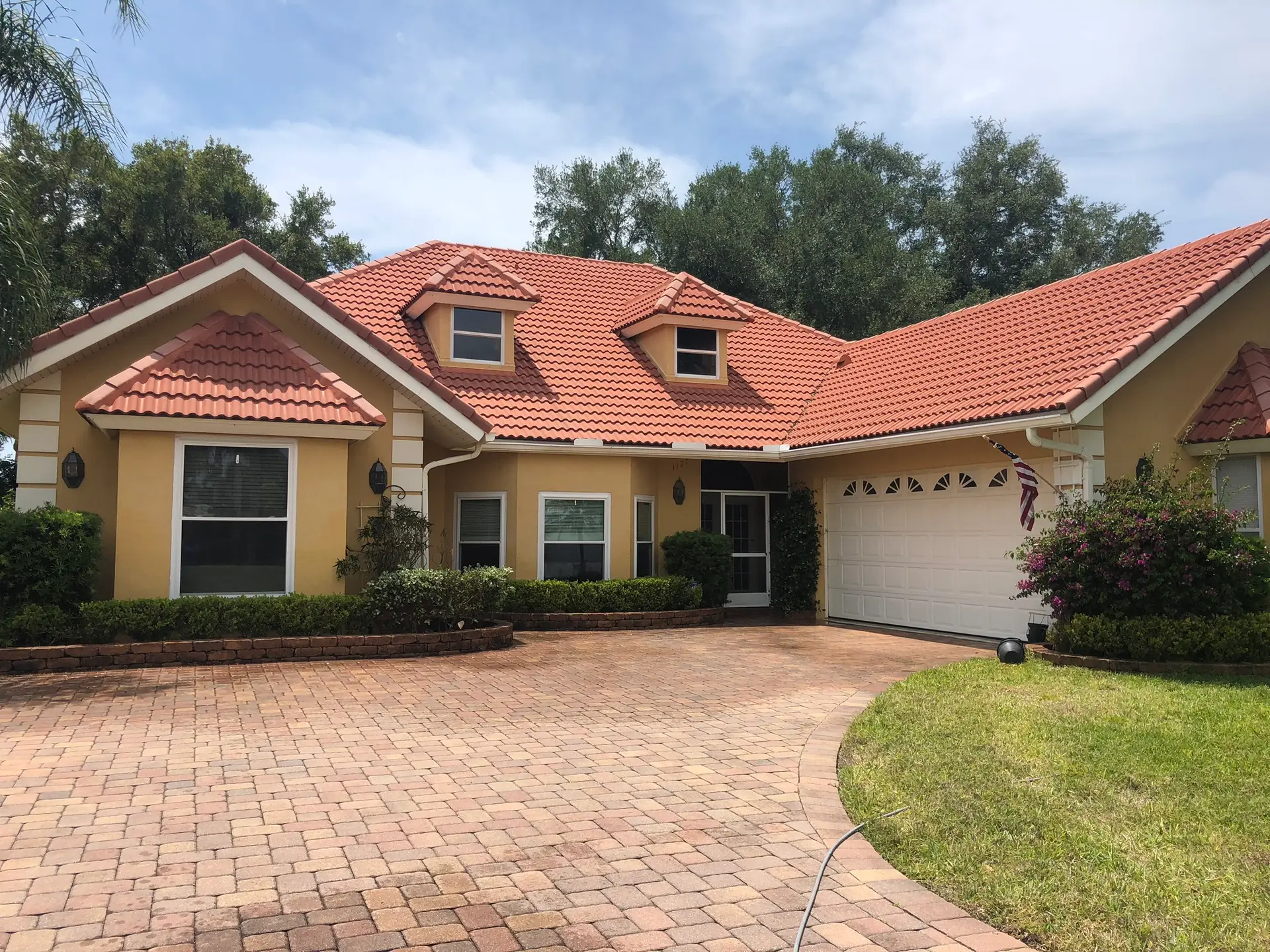 Tile Roof Cleaning Venice FL by A-1 Pressure Washing * Roof Cleaning from North Port FL