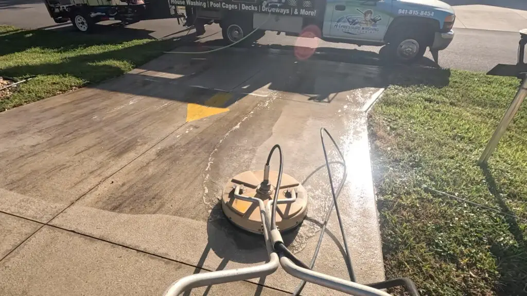 cleaning parking lot in north port fl