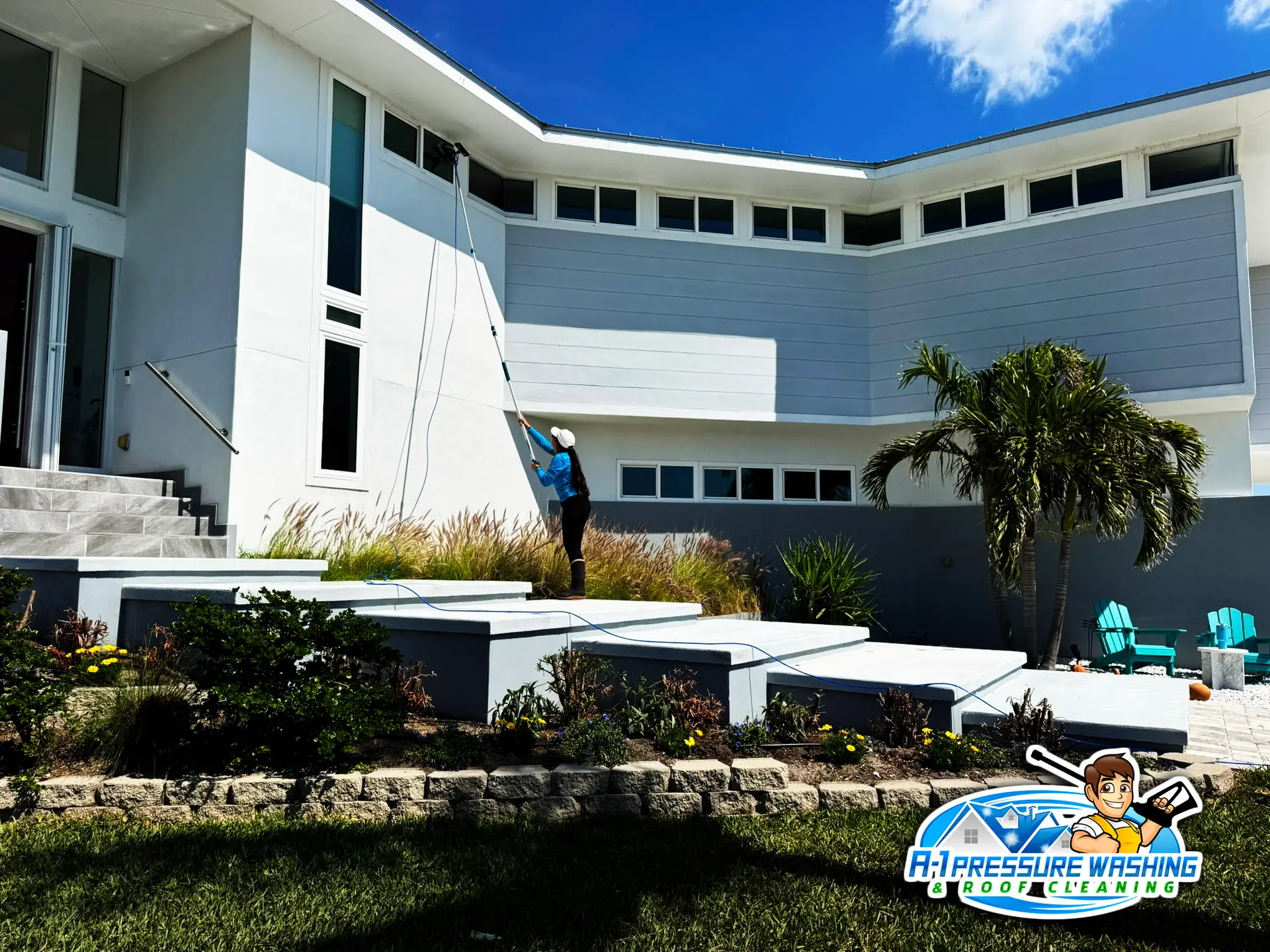 Window cleaning services on Manasota Key